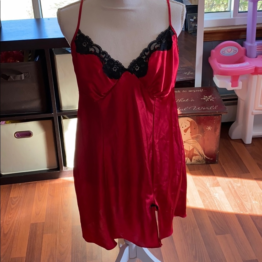 Red lingerie